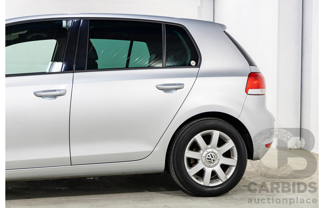 2/2009 Volkswagen Golf 2.0 TDI Pacific 1K MY09 5d Hatchback Reflex Silver Turbo Diesel 2.0L