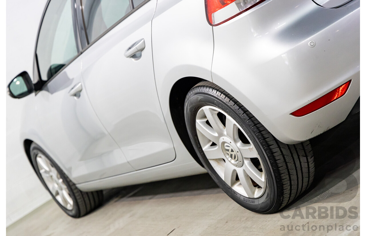 2/2009 Volkswagen Golf 2.0 TDI Pacific 1K MY09 5d Hatchback Reflex Silver Turbo Diesel 2.0L