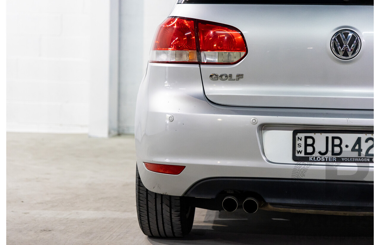 2/2009 Volkswagen Golf 2.0 TDI Pacific 1K MY09 5d Hatchback Reflex Silver Turbo Diesel 2.0L