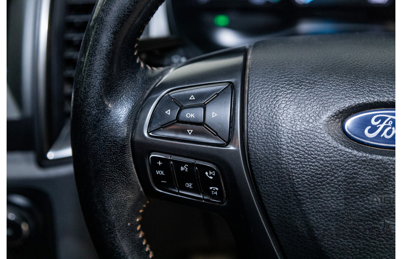 9/2015 Ford Ranger Wildtrak 3.2 (4x4) PX MKII Dual Cab P/Up Black Mica Turbo Diesel 3.2L