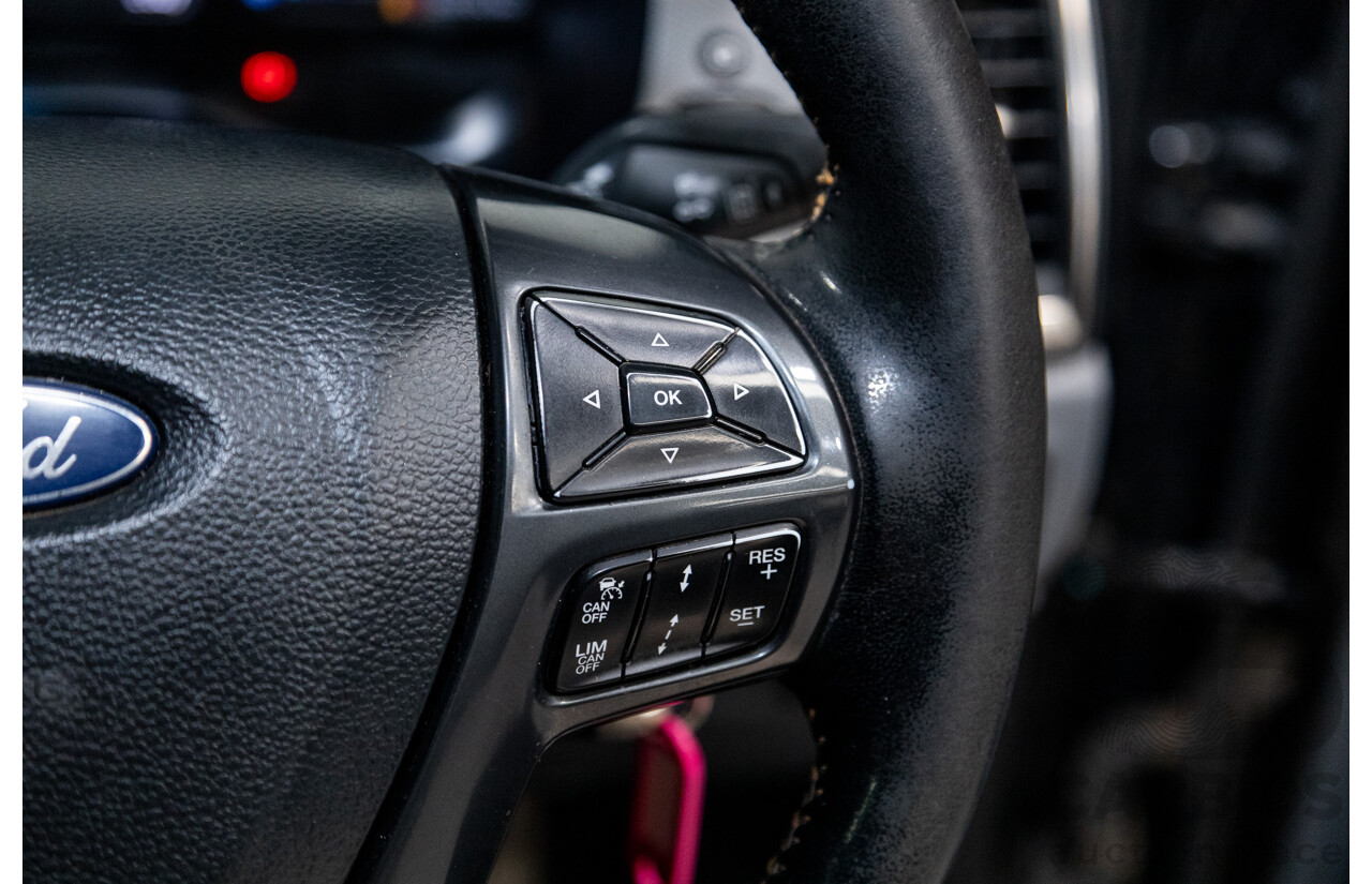 9/2015 Ford Ranger Wildtrak 3.2 (4x4) PX MKII Dual Cab P/Up Black Mica Turbo Diesel 3.2L