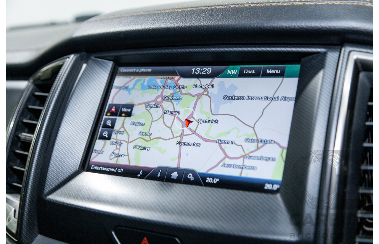 9/2015 Ford Ranger Wildtrak 3.2 (4x4) PX MKII Dual Cab P/Up Black Mica Turbo Diesel 3.2L