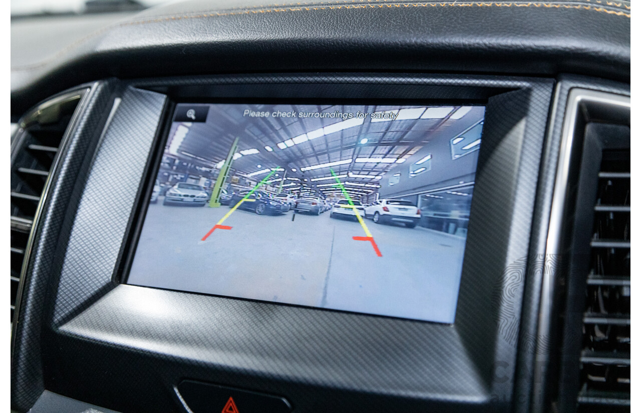 9/2015 Ford Ranger Wildtrak 3.2 (4x4) PX MKII Dual Cab P/Up Black Mica Turbo Diesel 3.2L