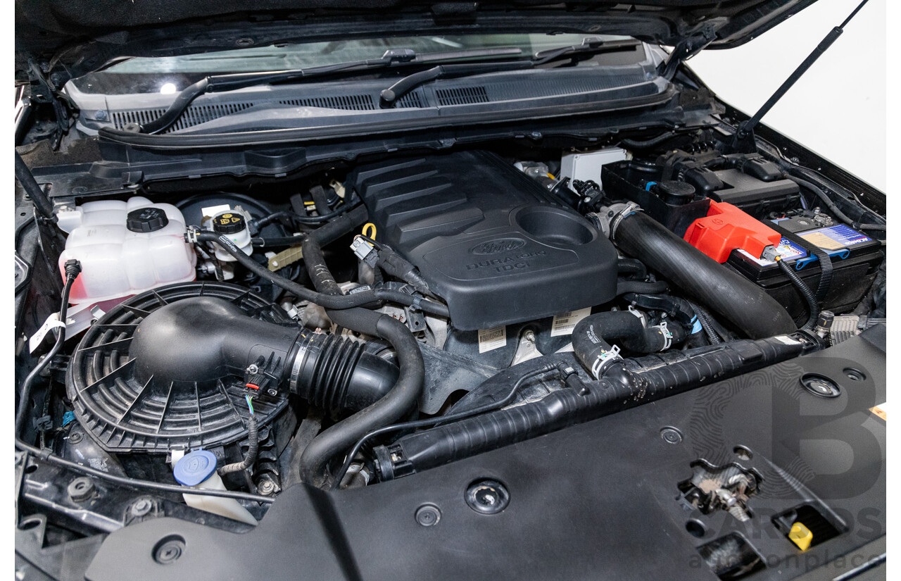 9/2015 Ford Ranger Wildtrak 3.2 (4x4) PX MKII Dual Cab P/Up Black Mica Turbo Diesel 3.2L