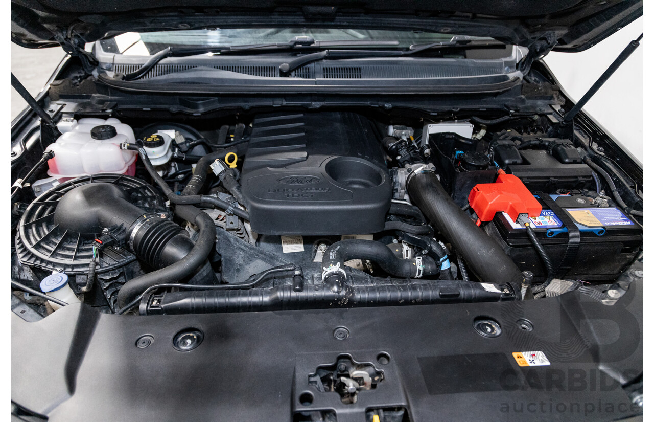 9/2015 Ford Ranger Wildtrak 3.2 (4x4) PX MKII Dual Cab P/Up Black Mica Turbo Diesel 3.2L