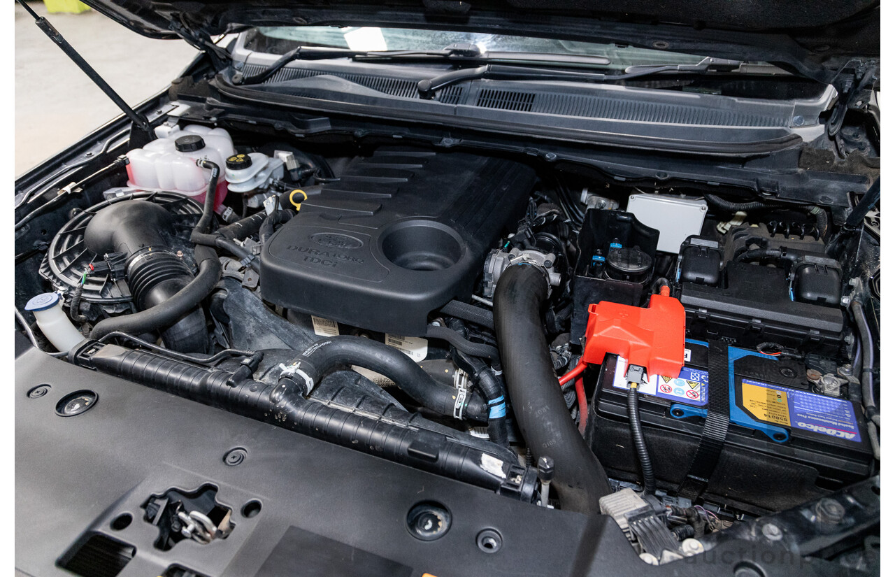 9/2015 Ford Ranger Wildtrak 3.2 (4x4) PX MKII Dual Cab P/Up Black Mica Turbo Diesel 3.2L