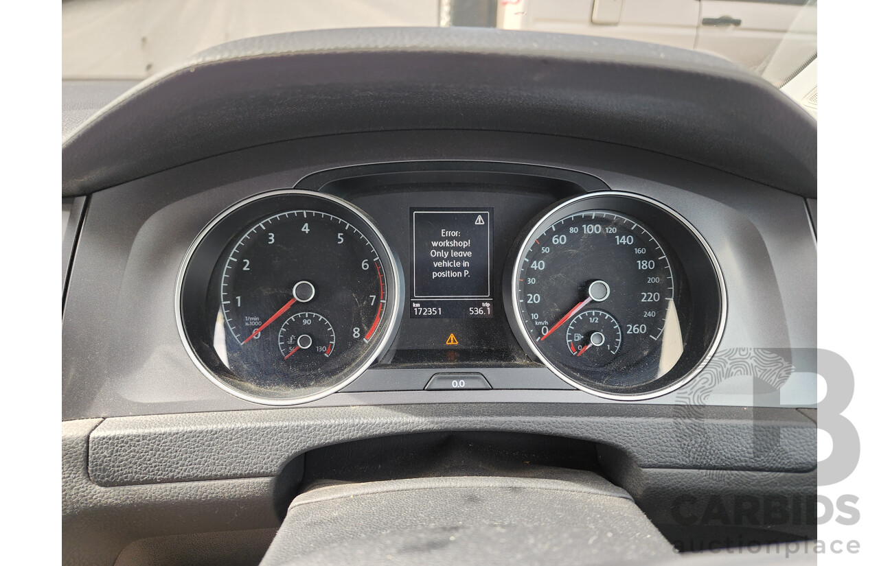 7/2015 Volkswagen Golf 92 TSI Trendline AU MY16 5d Hatchback White 1.4L