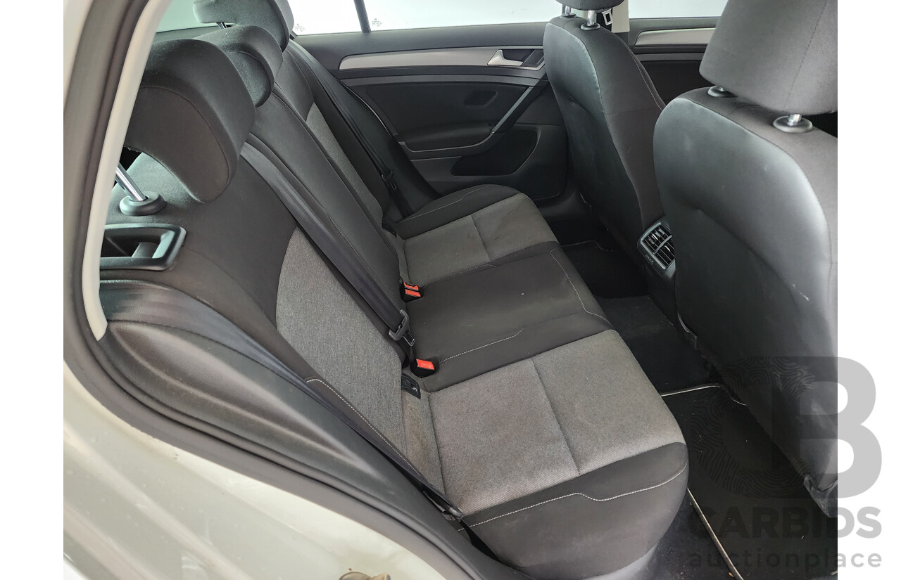 7/2015 Volkswagen Golf 92 TSI Trendline AU MY16 5d Hatchback White 1.4L