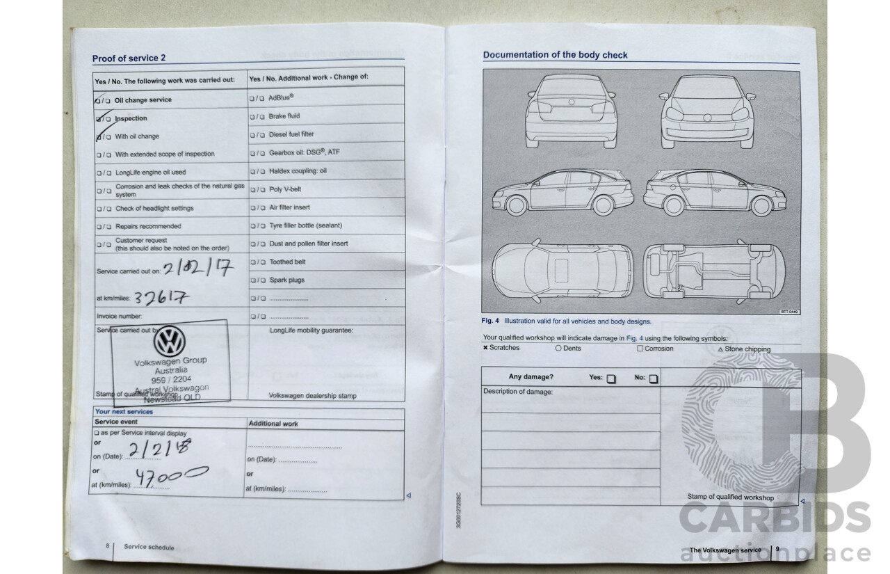 7/2015 Volkswagen Golf 92 TSI Trendline AU MY16 5d Hatchback White 1.4L