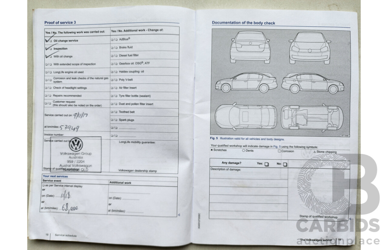 7/2015 Volkswagen Golf 92 TSI Trendline AU MY16 5d Hatchback White 1.4L