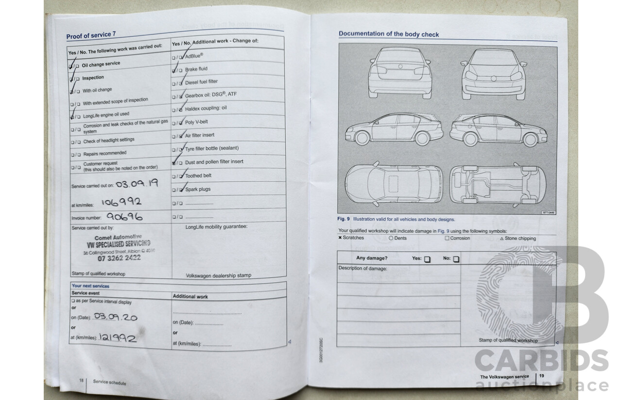 7/2015 Volkswagen Golf 92 TSI Trendline AU MY16 5d Hatchback White 1.4L