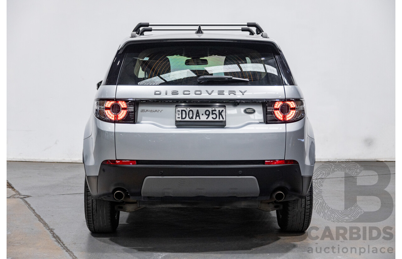 7/2017 Land Rover Discovery Sport TD4 180 SE (AWD) LC MY17 4d Wagon Indus Silver Metallic Turbo Diesel 2.0L