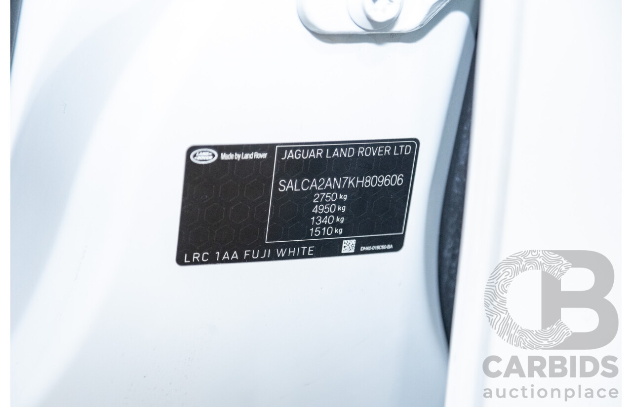 3/2019 Land Rover Discovery Sport SD4 HSE 177kw (AWD) LC MY19 4d Wagon Fuji White Turbo Diesel 2.0L - 7 Seater