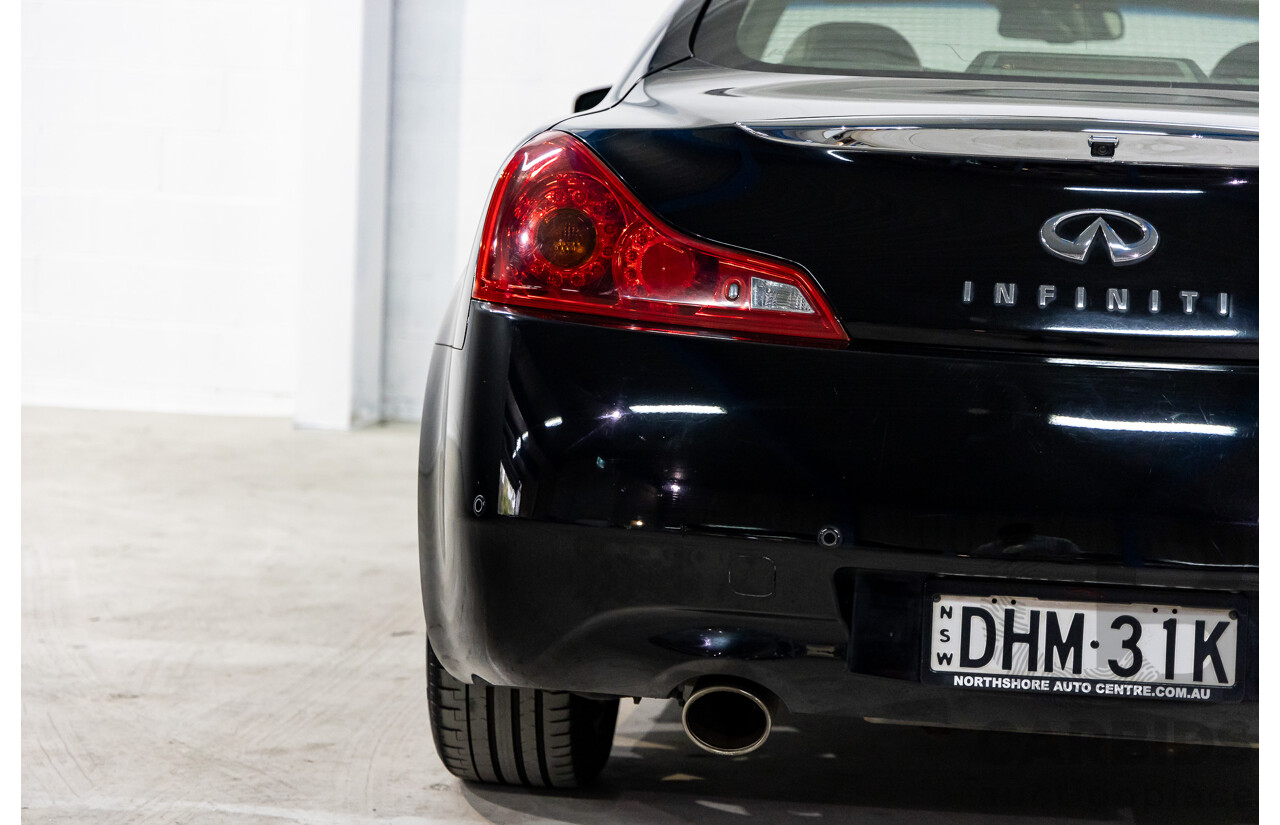04/2016 Infiniti Q60 3.7 GT Premium (RWD) 2d Coupe Obsidian Black Metallic 3.7L