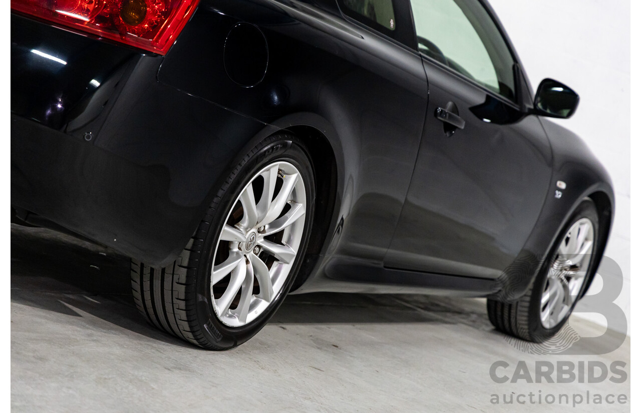 04/2016 Infiniti Q60 3.7 GT Premium (RWD) 2d Coupe Obsidian Black Metallic 3.7L