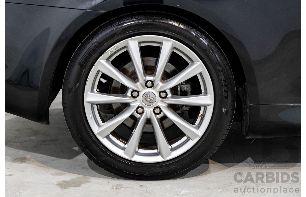 04/2016 Infiniti Q60 3.7 GT Premium (RWD) 2d Coupe Obsidian Black Metallic 3.7L