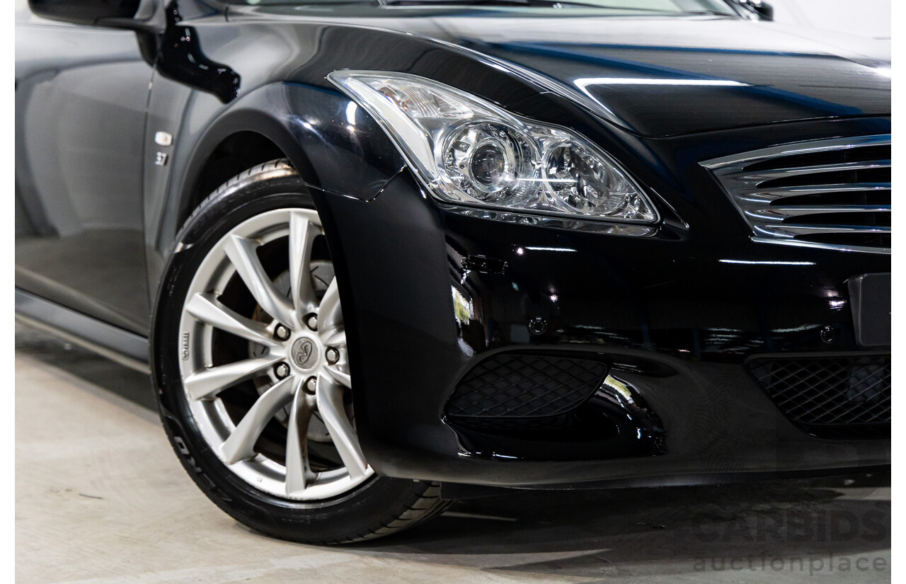 04/2016 Infiniti Q60 3.7 GT Premium (RWD) 2d Coupe Obsidian Black Metallic 3.7L