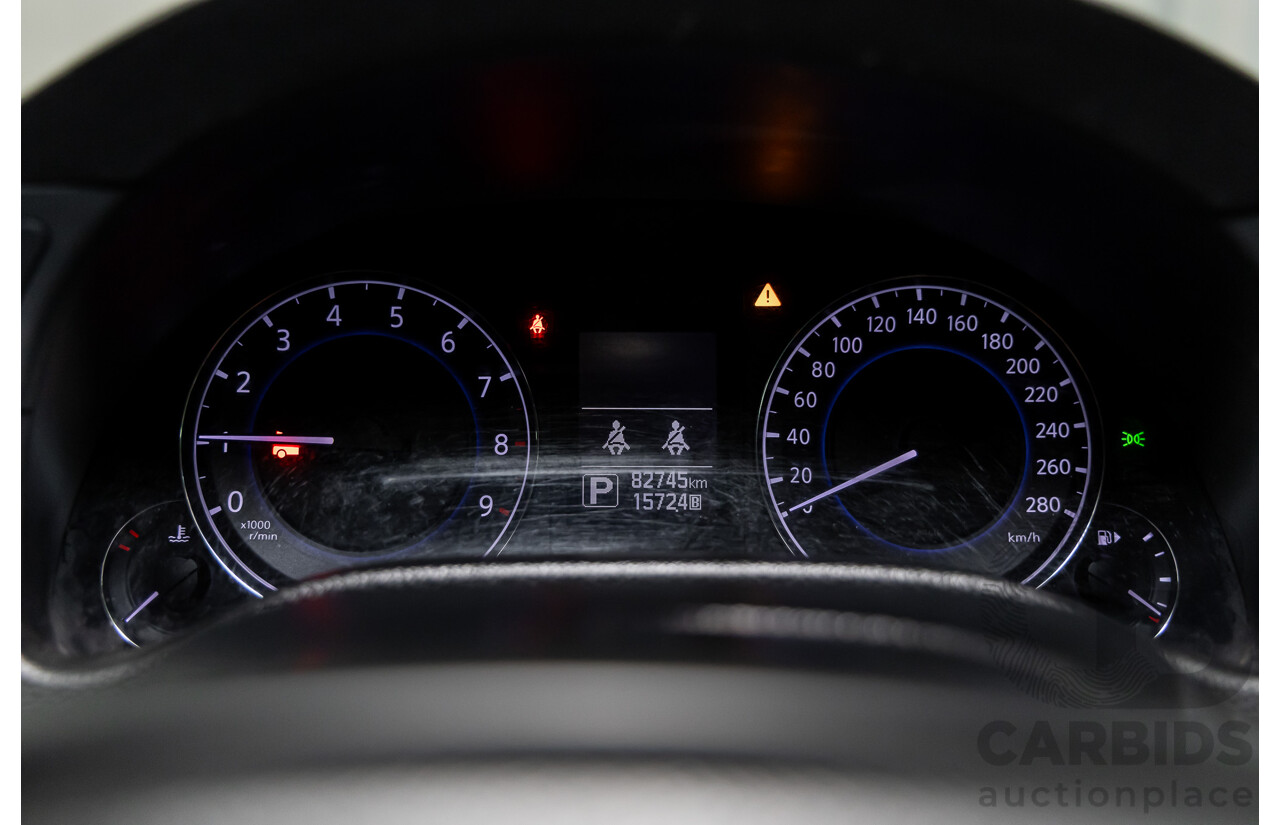 04/2016 Infiniti Q60 3.7 GT Premium (RWD) 2d Coupe Obsidian Black Metallic 3.7L