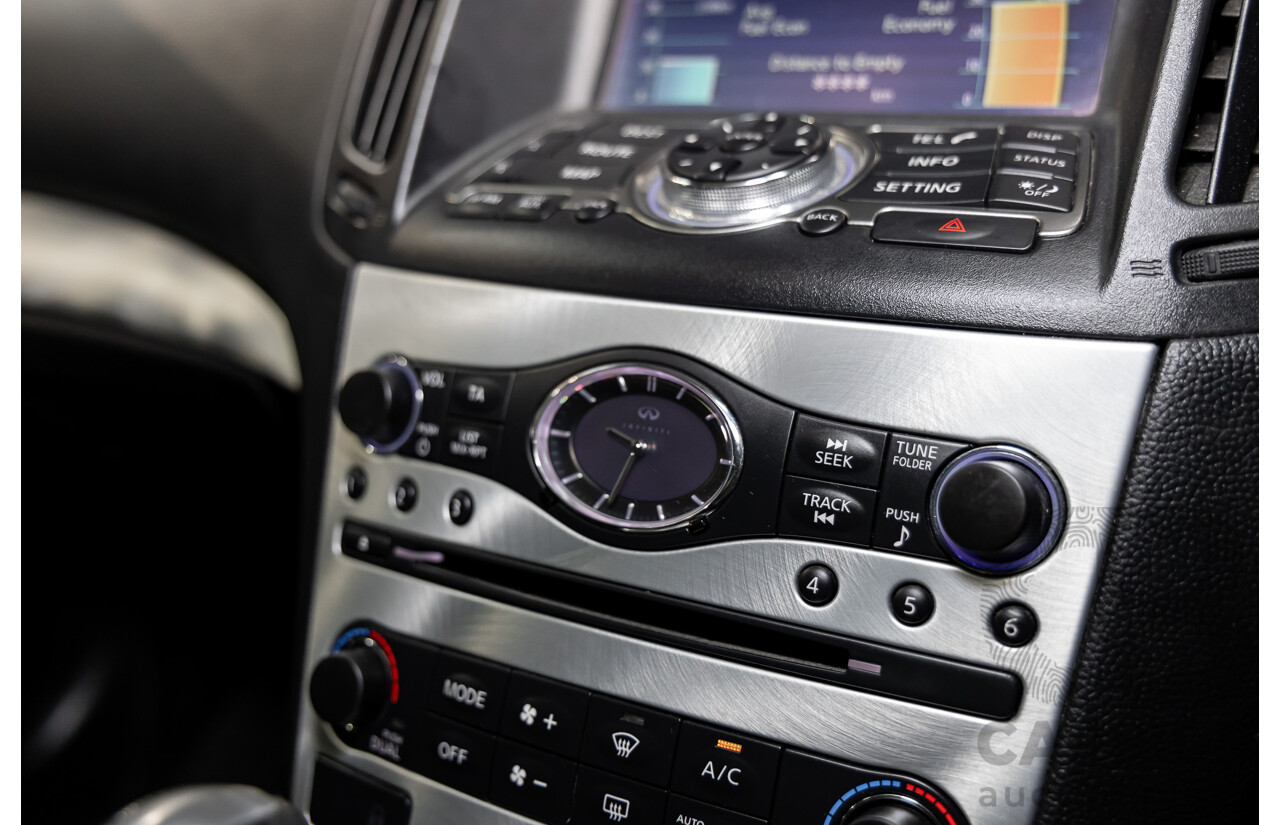 04/2016 Infiniti Q60 3.7 GT Premium (RWD) 2d Coupe Obsidian Black Metallic 3.7L