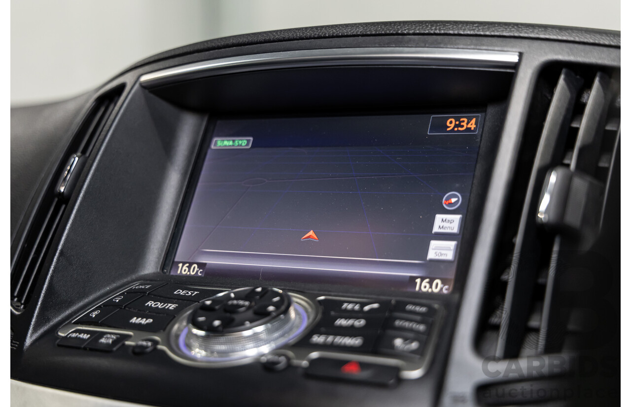 04/2016 Infiniti Q60 3.7 GT Premium (RWD) 2d Coupe Obsidian Black Metallic 3.7L