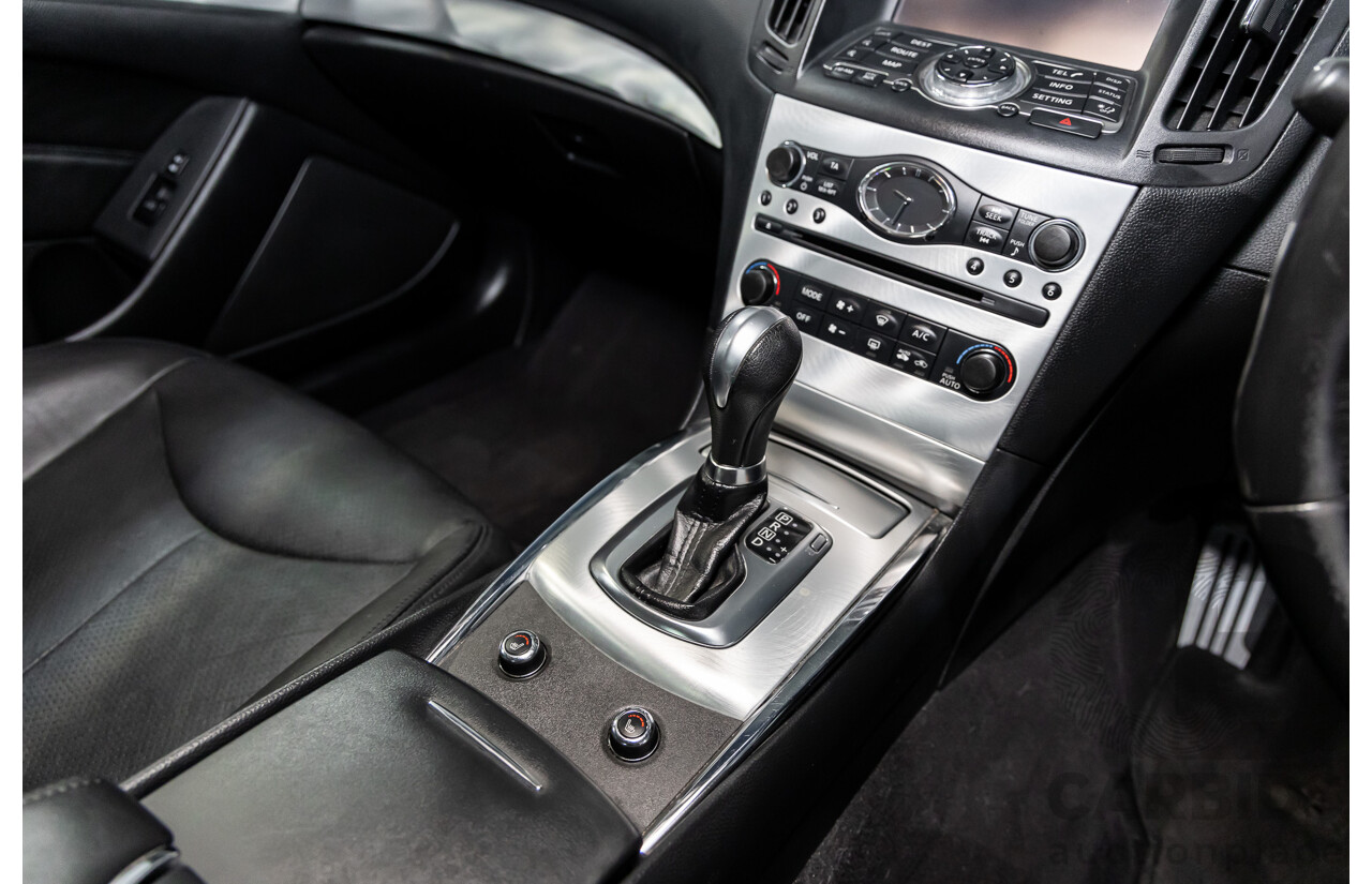 04/2016 Infiniti Q60 3.7 GT Premium (RWD) 2d Coupe Obsidian Black Metallic 3.7L