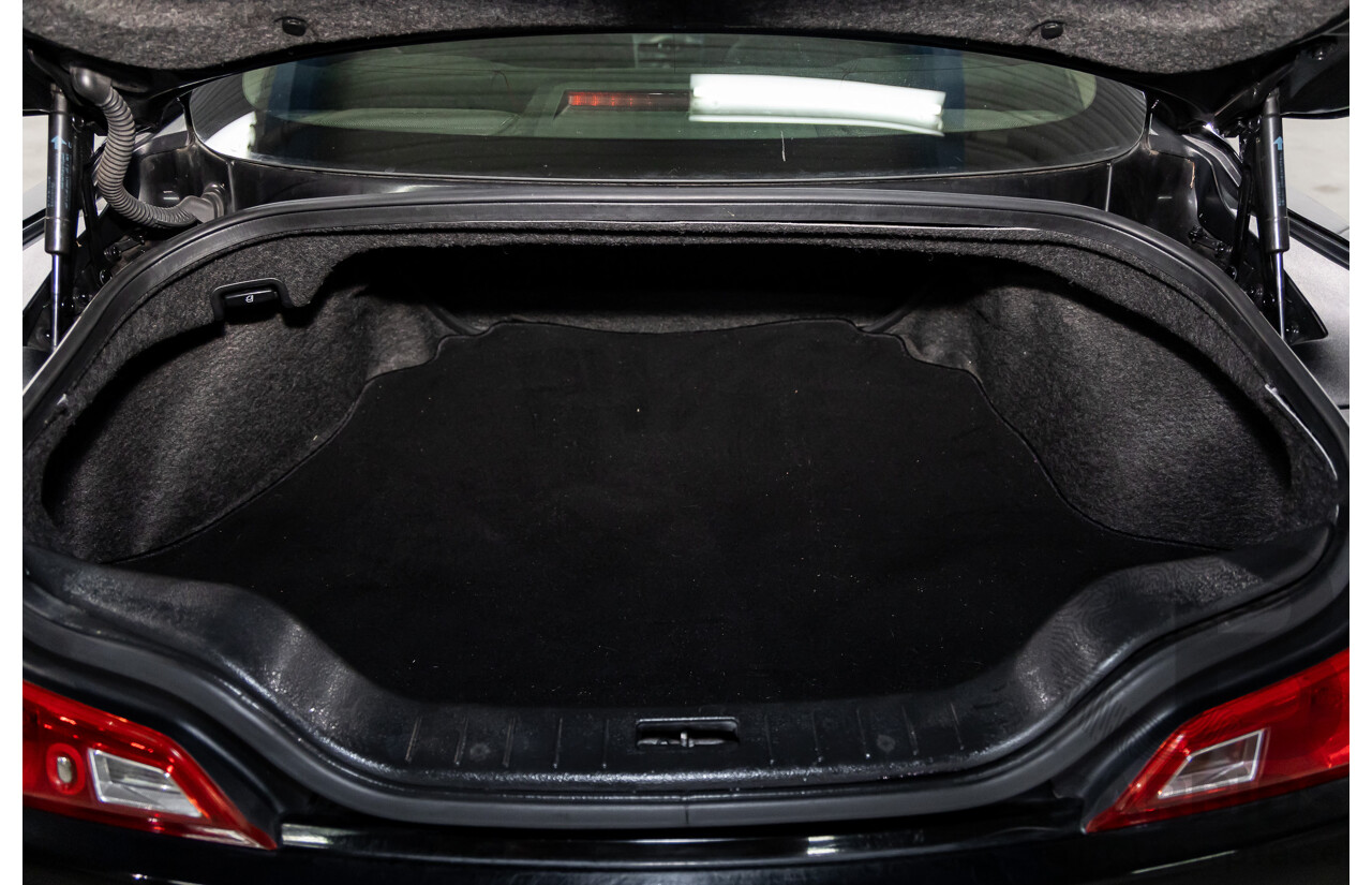 04/2016 Infiniti Q60 3.7 GT Premium (RWD) 2d Coupe Obsidian Black Metallic 3.7L