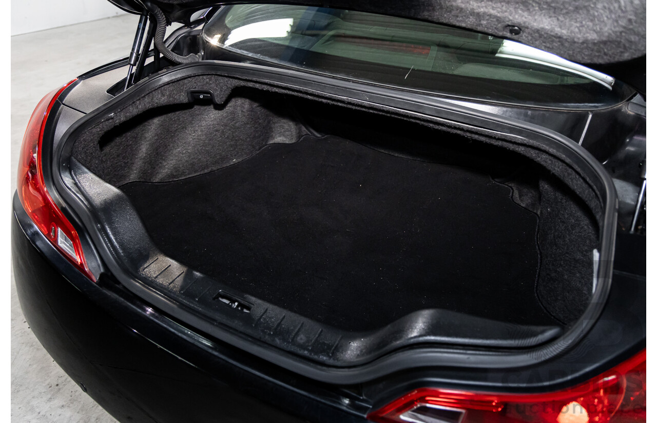 04/2016 Infiniti Q60 3.7 GT Premium (RWD) 2d Coupe Obsidian Black Metallic 3.7L