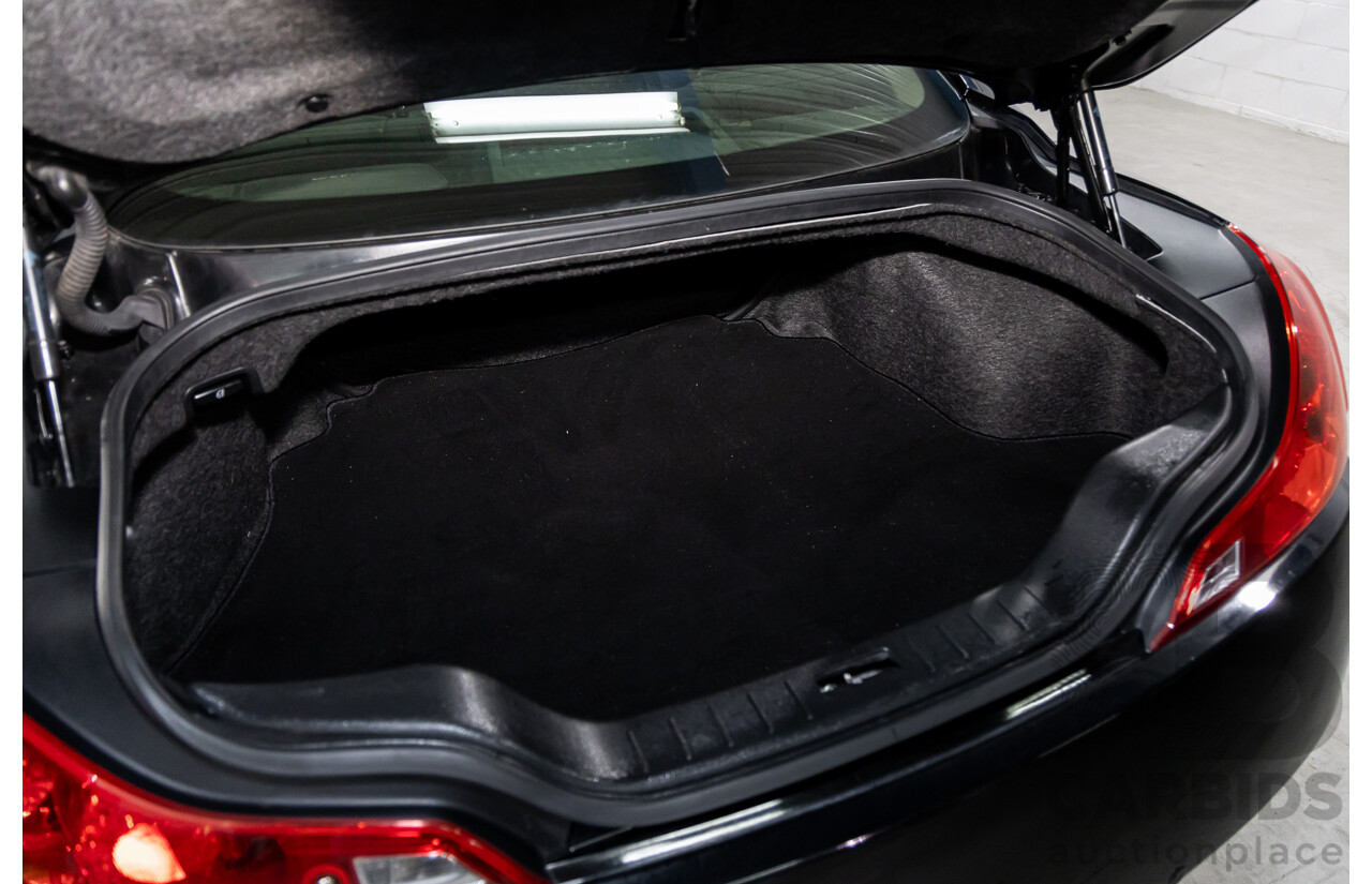 04/2016 Infiniti Q60 3.7 GT Premium (RWD) 2d Coupe Obsidian Black Metallic 3.7L