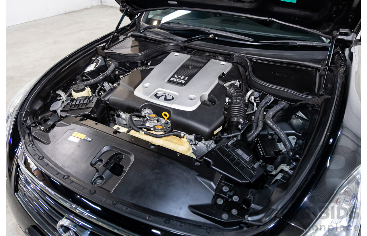 04/2016 Infiniti Q60 3.7 GT Premium (RWD) 2d Coupe Obsidian Black Metallic 3.7L