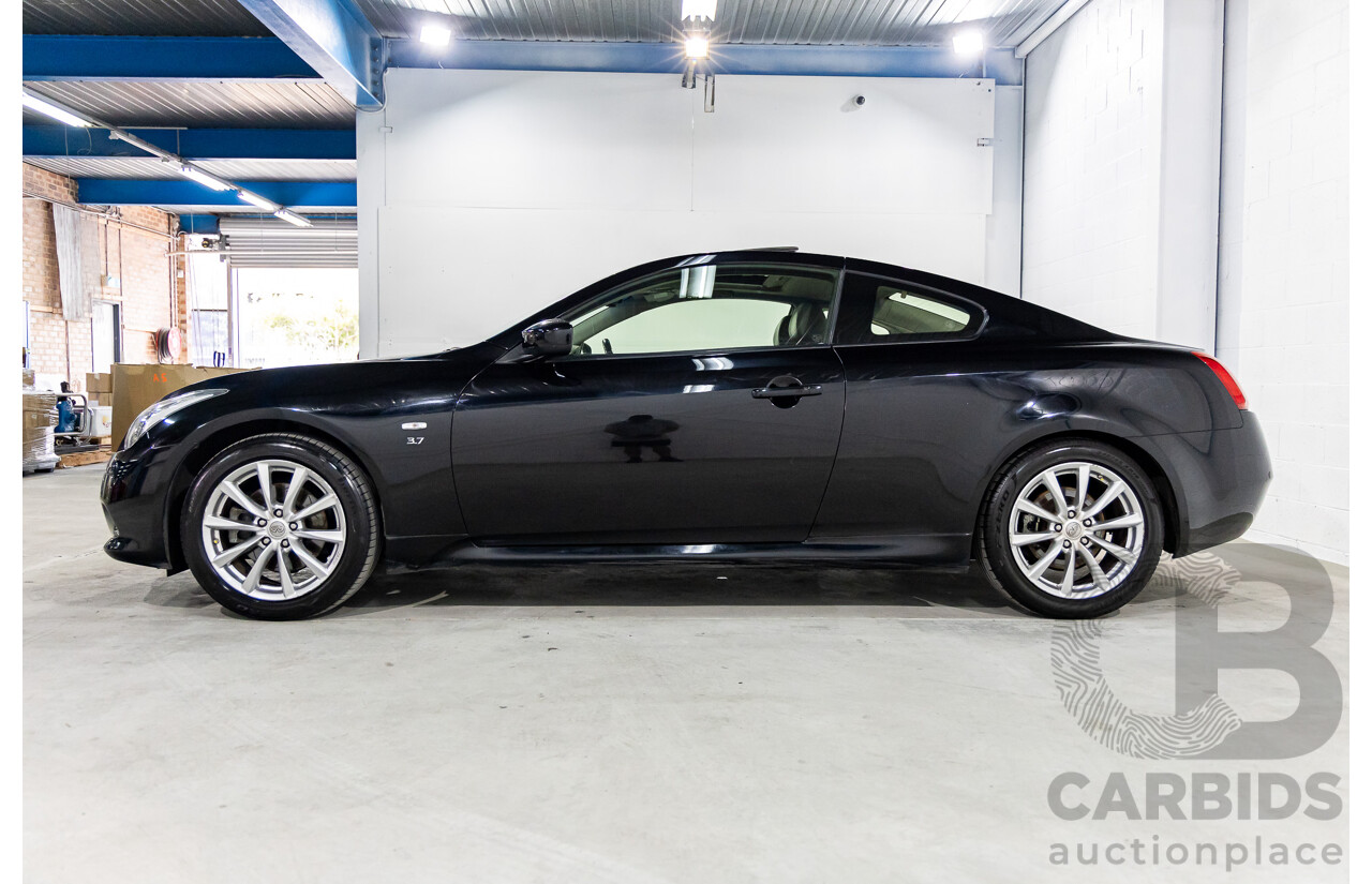 04/2016 Infiniti Q60 3.7 GT Premium (RWD) 2d Coupe Obsidian Black Metallic 3.7L