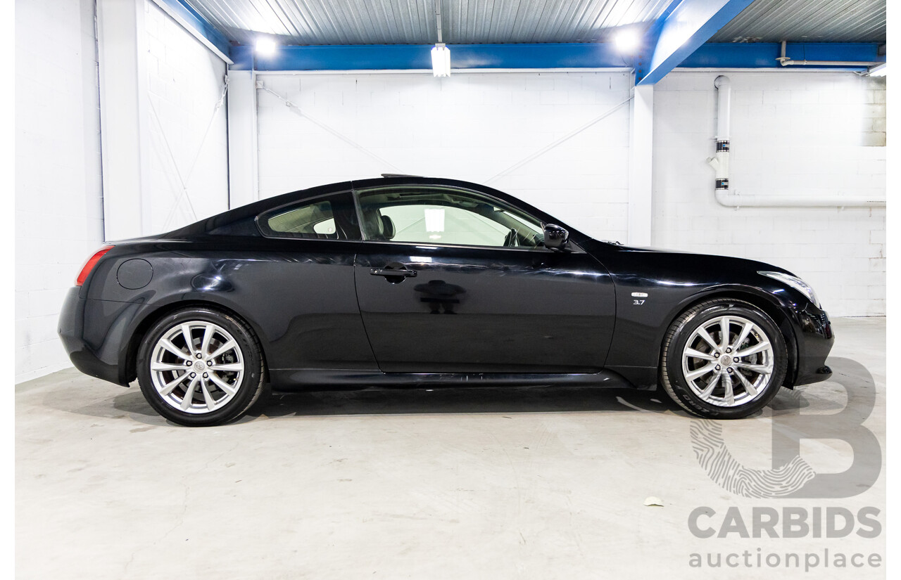 04/2016 Infiniti Q60 3.7 GT Premium (RWD) 2d Coupe Obsidian Black Metallic 3.7L