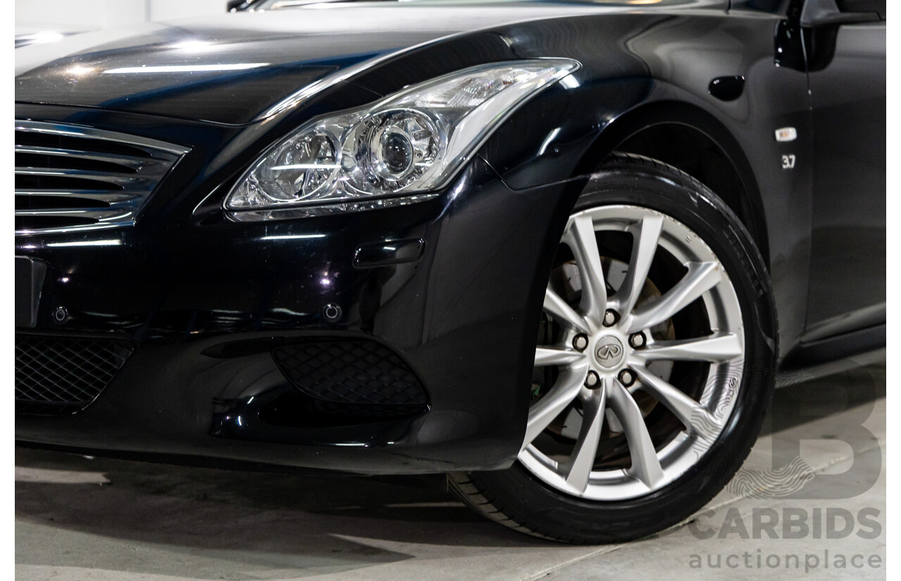 04/2016 Infiniti Q60 3.7 GT Premium (RWD) 2d Coupe Obsidian Black Metallic 3.7L