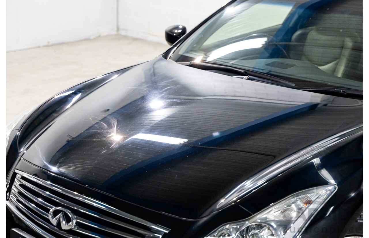 04/2016 Infiniti Q60 3.7 GT Premium (RWD) 2d Coupe Obsidian Black Metallic 3.7L