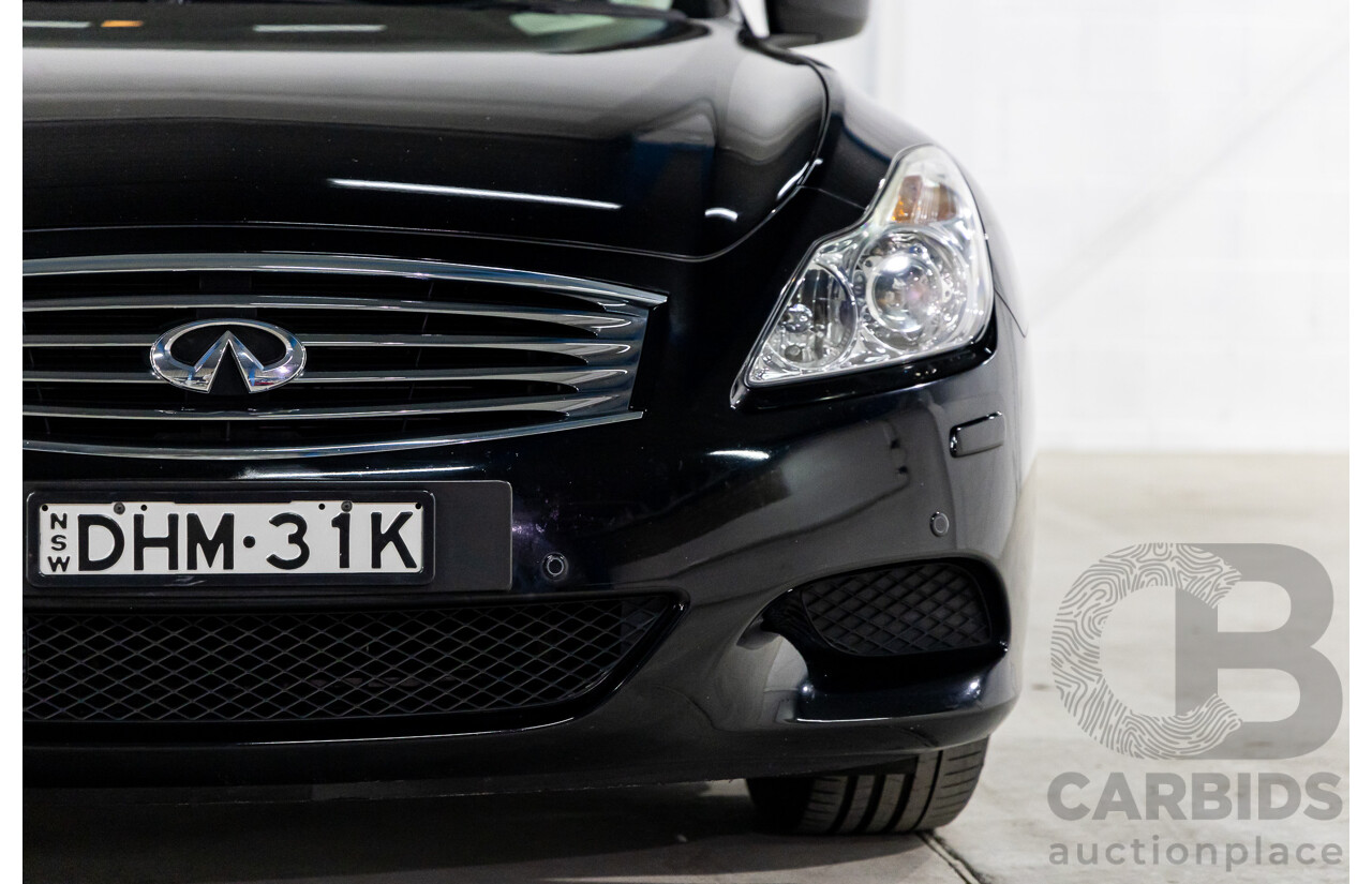 04/2016 Infiniti Q60 3.7 GT Premium (RWD) 2d Coupe Obsidian Black Metallic 3.7L