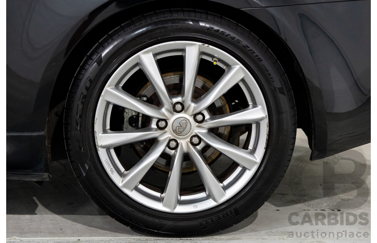 04/2016 Infiniti Q60 3.7 GT Premium (RWD) 2d Coupe Obsidian Black Metallic 3.7L