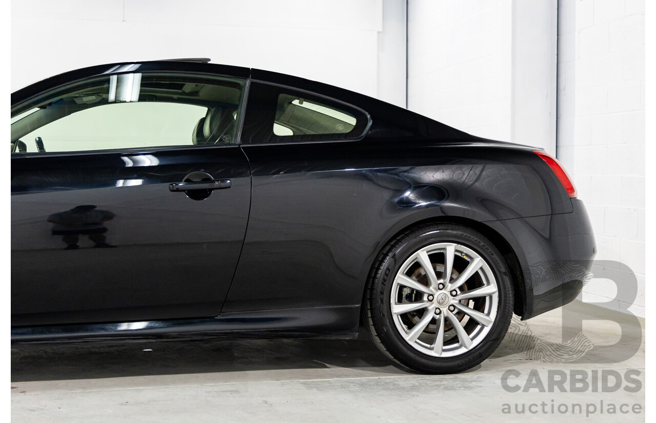 04/2016 Infiniti Q60 3.7 GT Premium (RWD) 2d Coupe Obsidian Black Metallic 3.7L