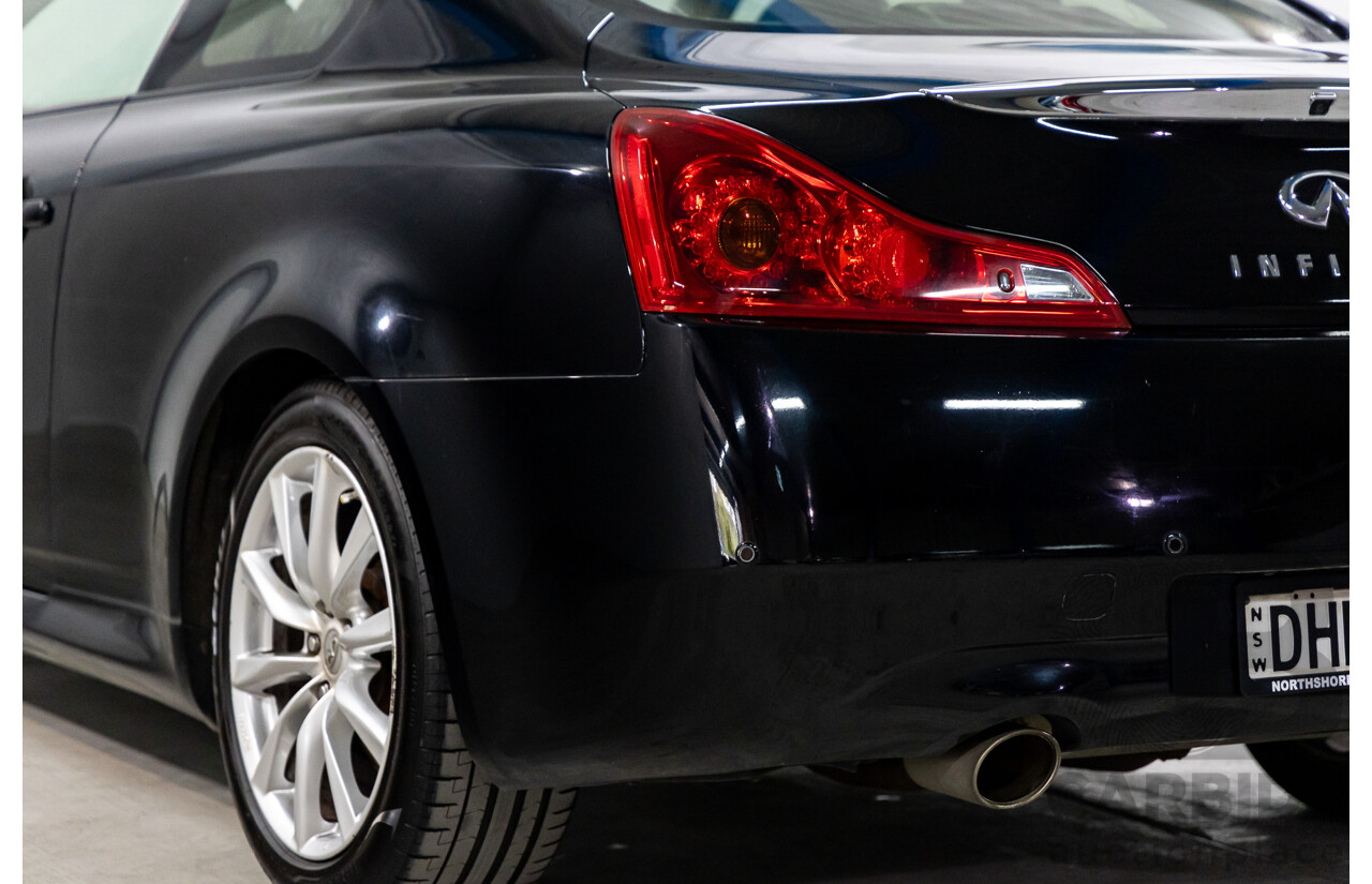 04/2016 Infiniti Q60 3.7 GT Premium (RWD) 2d Coupe Obsidian Black Metallic 3.7L