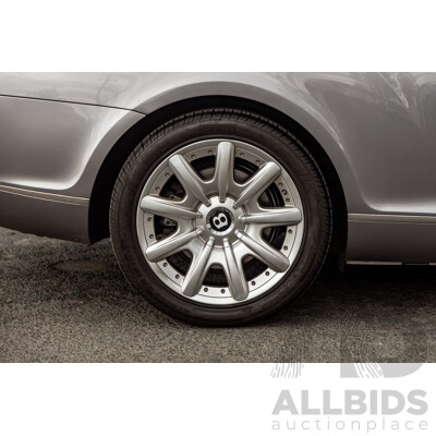 10/2004 Bentley Continental GT (AWD) 3W 2d Coupe Silver Metallic Twin Turbo V12 6.0L