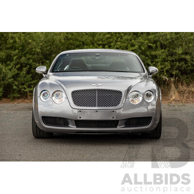 10/2004 Bentley Continental GT (AWD) 3W 2d Coupe Silver Metallic Twin Turbo V12 6.0L