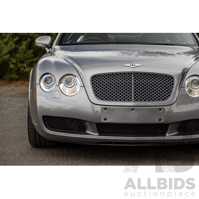 10/2004 Bentley Continental GT (AWD) 3W 2d Coupe Silver Metallic Twin Turbo V12 6.0L