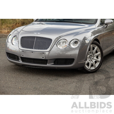 10/2004 Bentley Continental GT (AWD) 3W 2d Coupe Silver Metallic Twin Turbo V12 6.0L