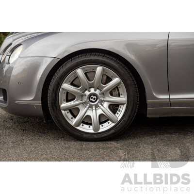 10/2004 Bentley Continental GT (AWD) 3W 2d Coupe Silver Metallic Twin Turbo V12 6.0L