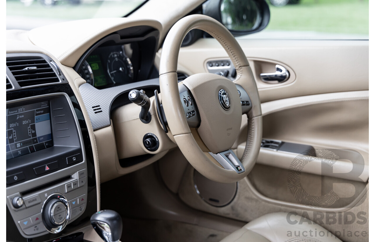 6/2009 Jaguar XKR X150 2d Convertible Ultimate Black Metallic Supercharged V8 4.2L