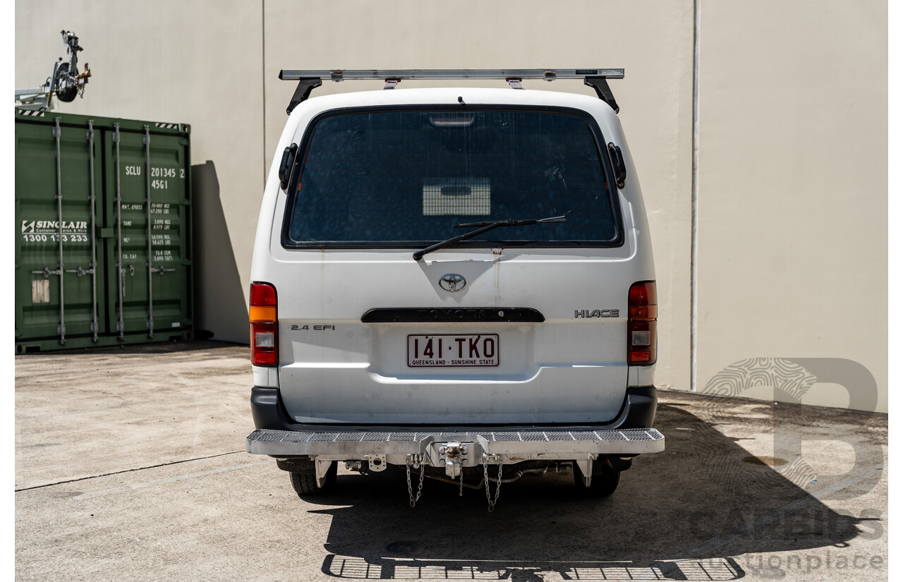1/2000 Toyota Hiace  RZH103R 4d Van White 2.4L
