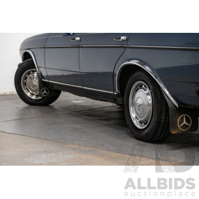 7/1984 Mercedes Benz 230 E W123 4d Sedan Blue 2.3L