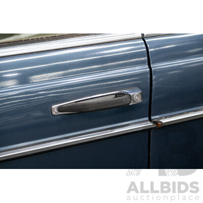 7/1984 Mercedes Benz 230 E W123 4d Sedan Blue 2.3L