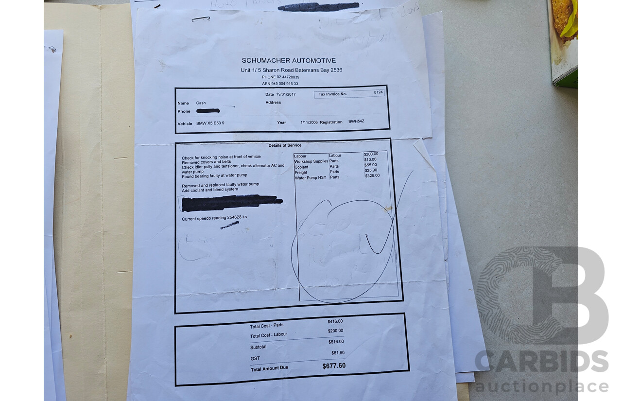 11/2006 Bmw X5 3.0d E53 4d Wagon Green 3.0L