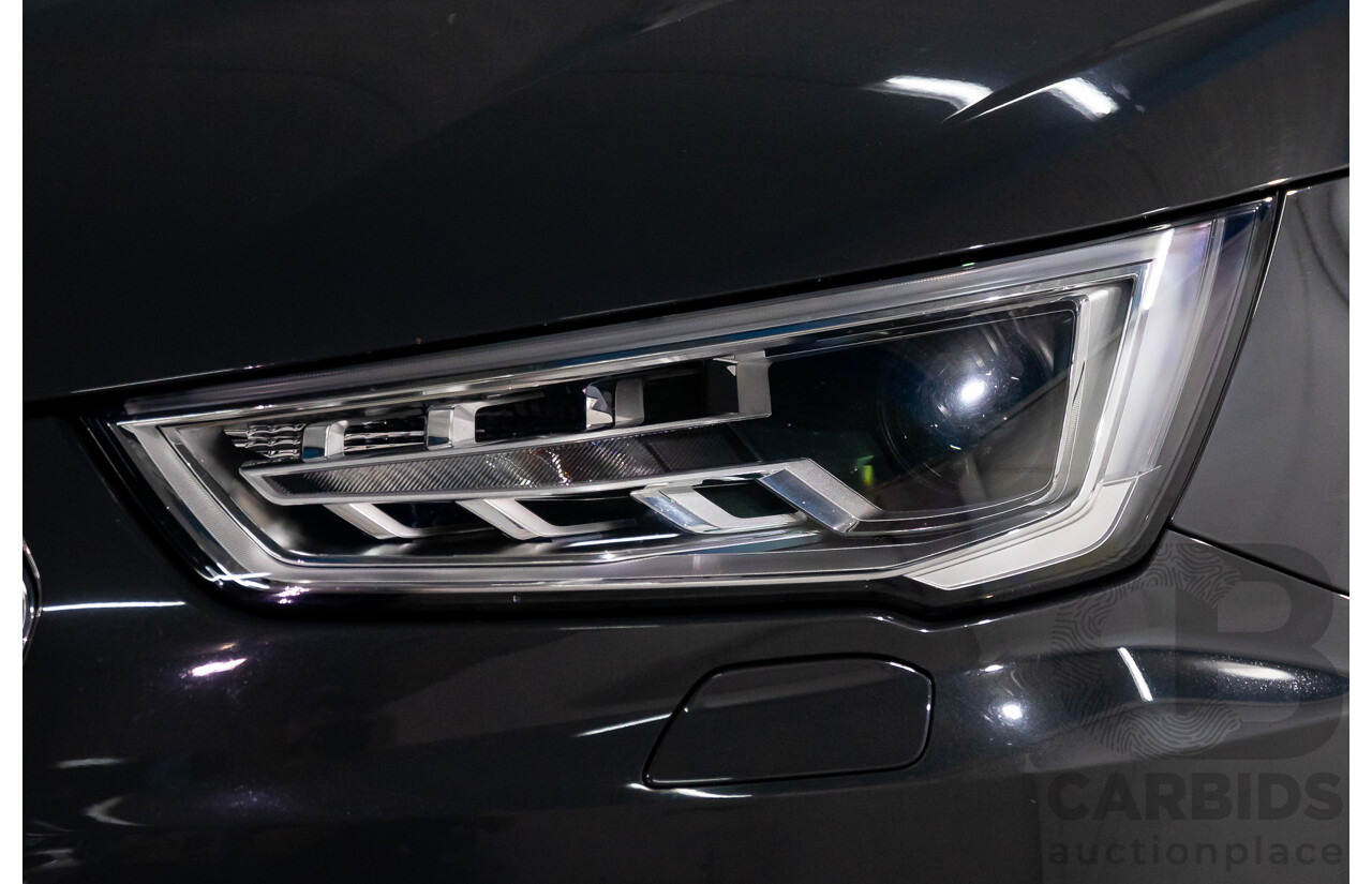 05/2016 Audi A1 Sportback 1.0 TFSI (FWD) 8X MY16 5d Hatchback Nano Grey Metallic Turbo 1.0L