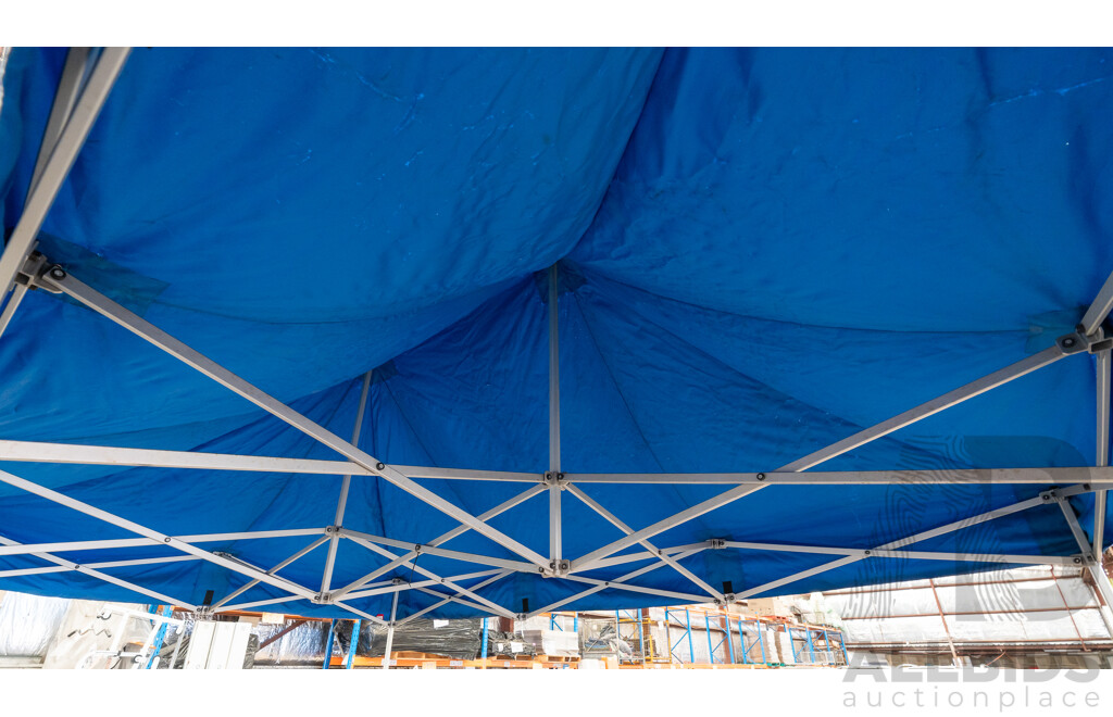 4.5m X 3.0m Quikshade Portable Pop Up Gazebo PRO -  Lot of Two