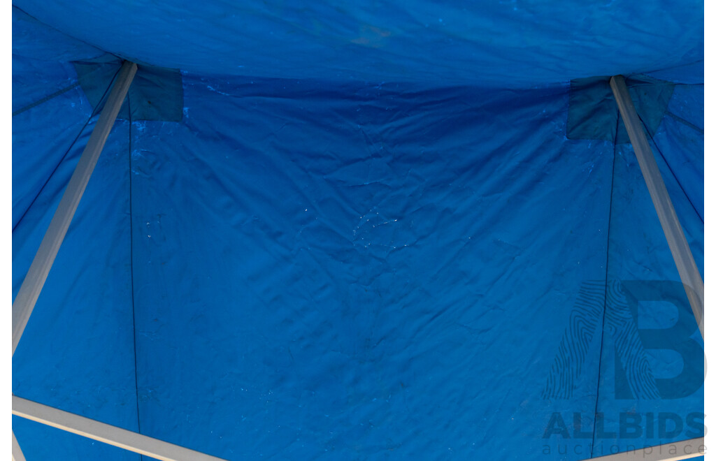 4.5m X 3.0m Quikshade Portable Pop Up Gazebo PRO -  Lot of Two